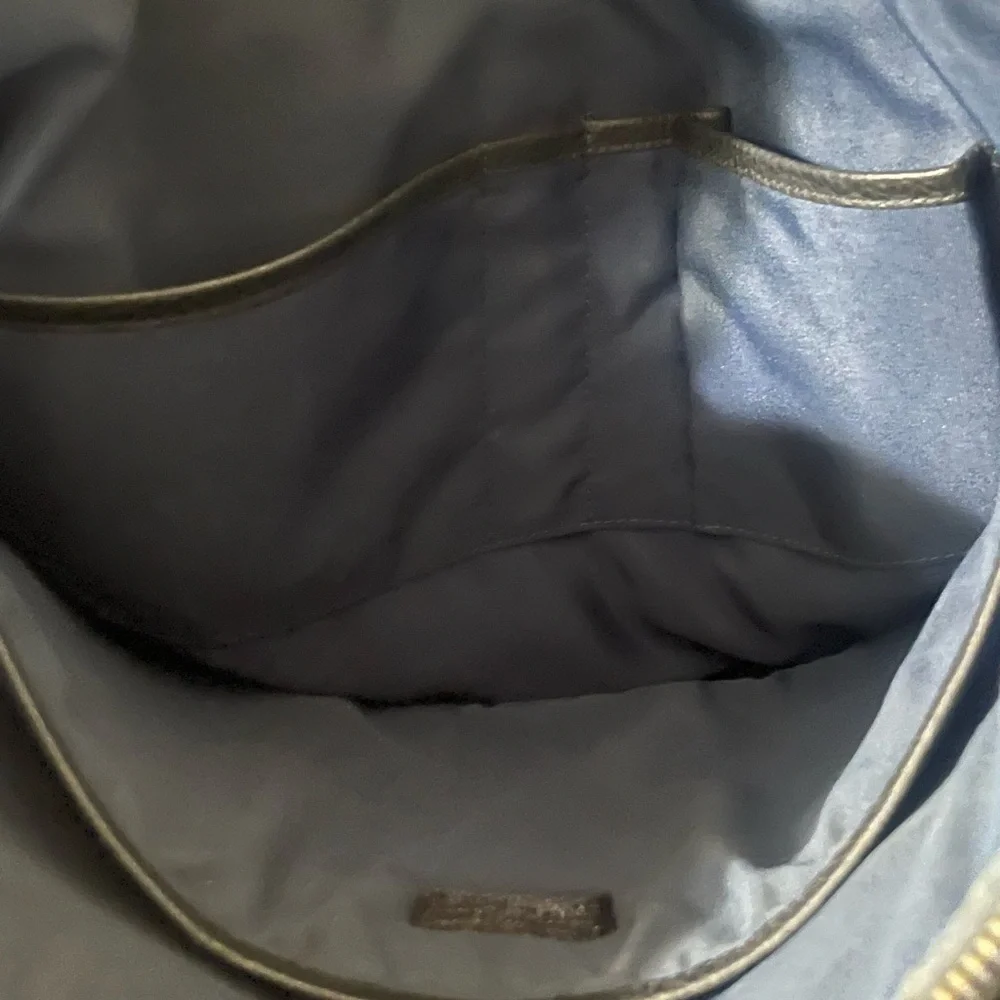 Cole Hann laptop messenger Black Leather Men's Bag